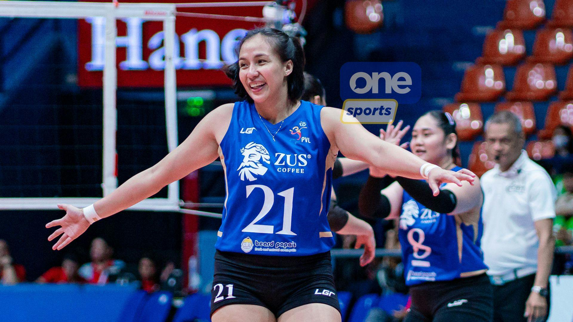 Jovelyn Gonzaga slowly finding footing with young ZUS Coffee in PVL return